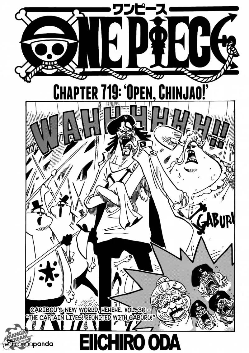 One Piece Chapter 719 page 1