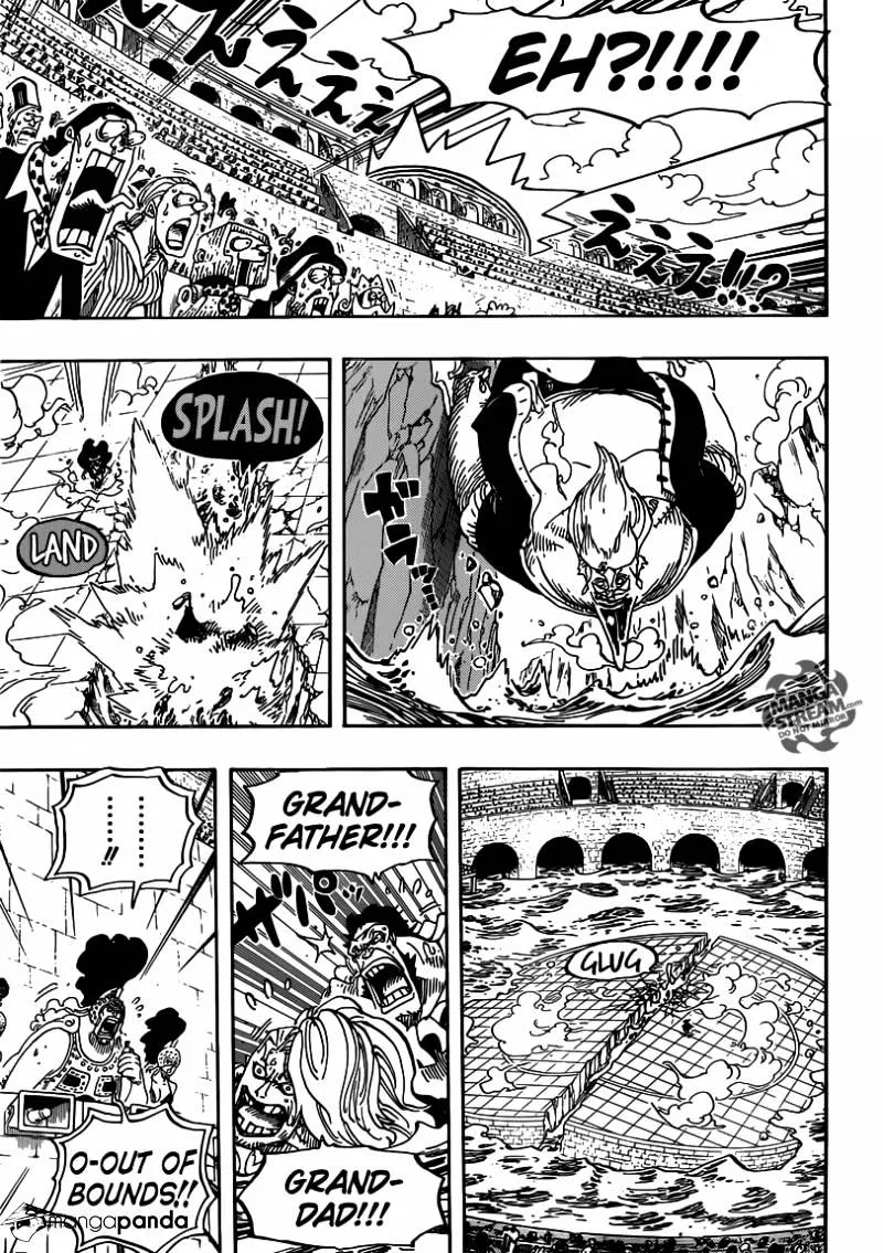One Piece Chapter 719 page 16