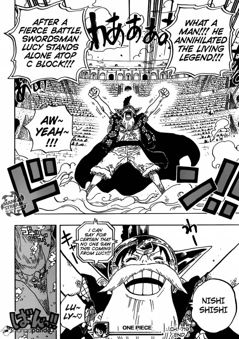 One Piece Chapter 719 page 17