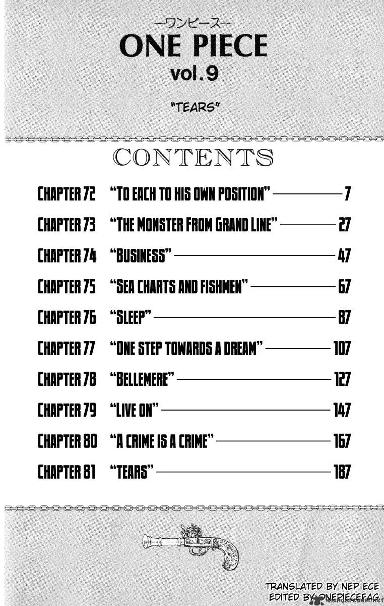One Piece Chapter 72 page 6