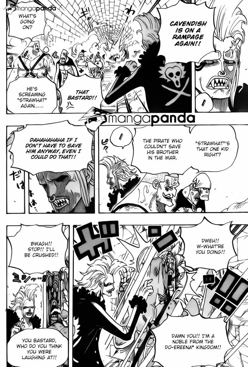 One Piece Chapter 720 page 6