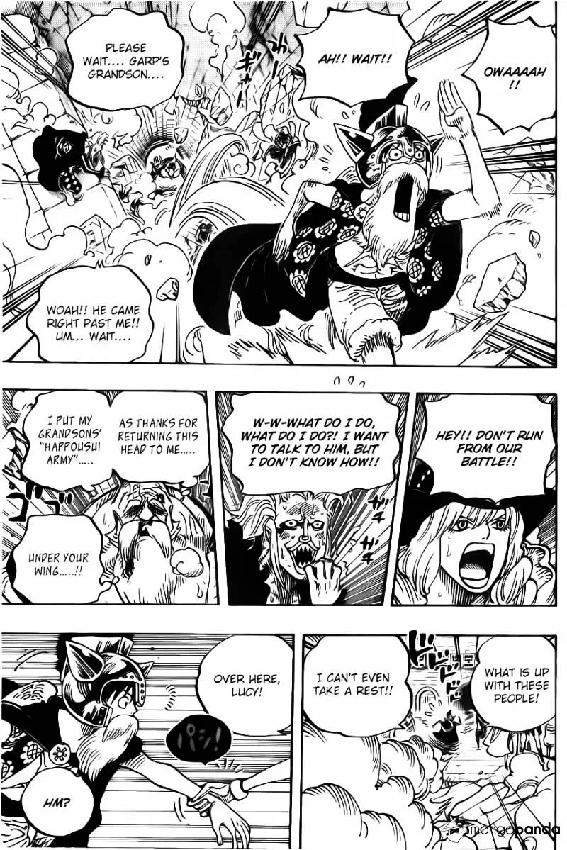 One Piece Chapter 720 page 11