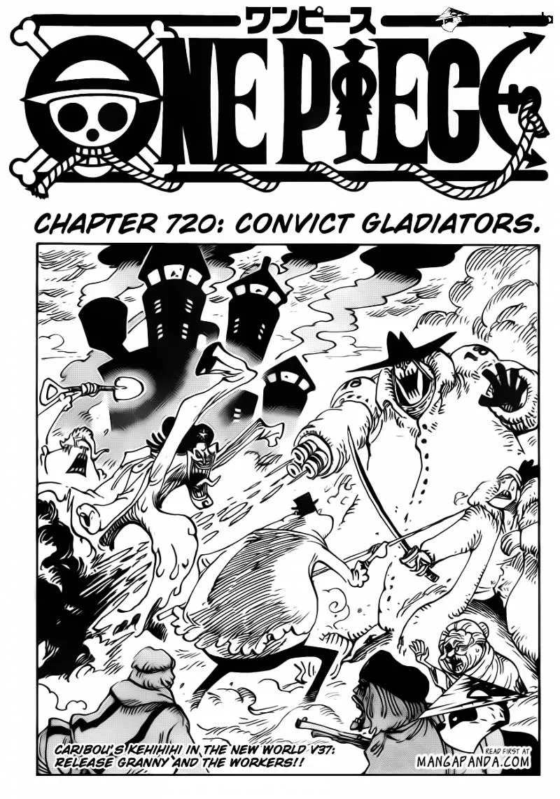 One Piece Chapter 720 page 3