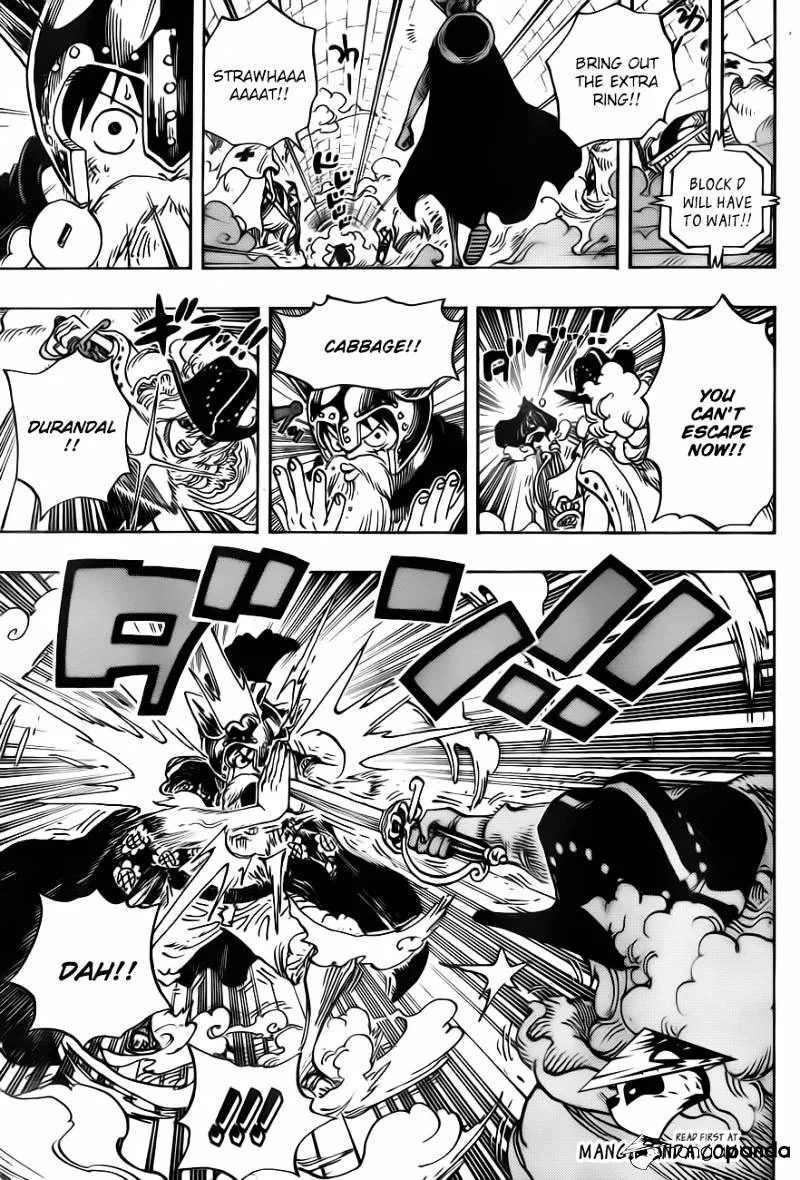 One Piece Chapter 720 page 5