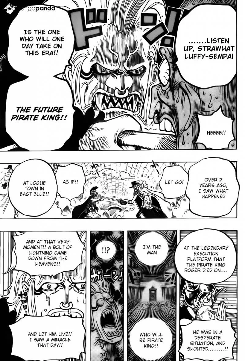 One Piece Chapter 720 page 7