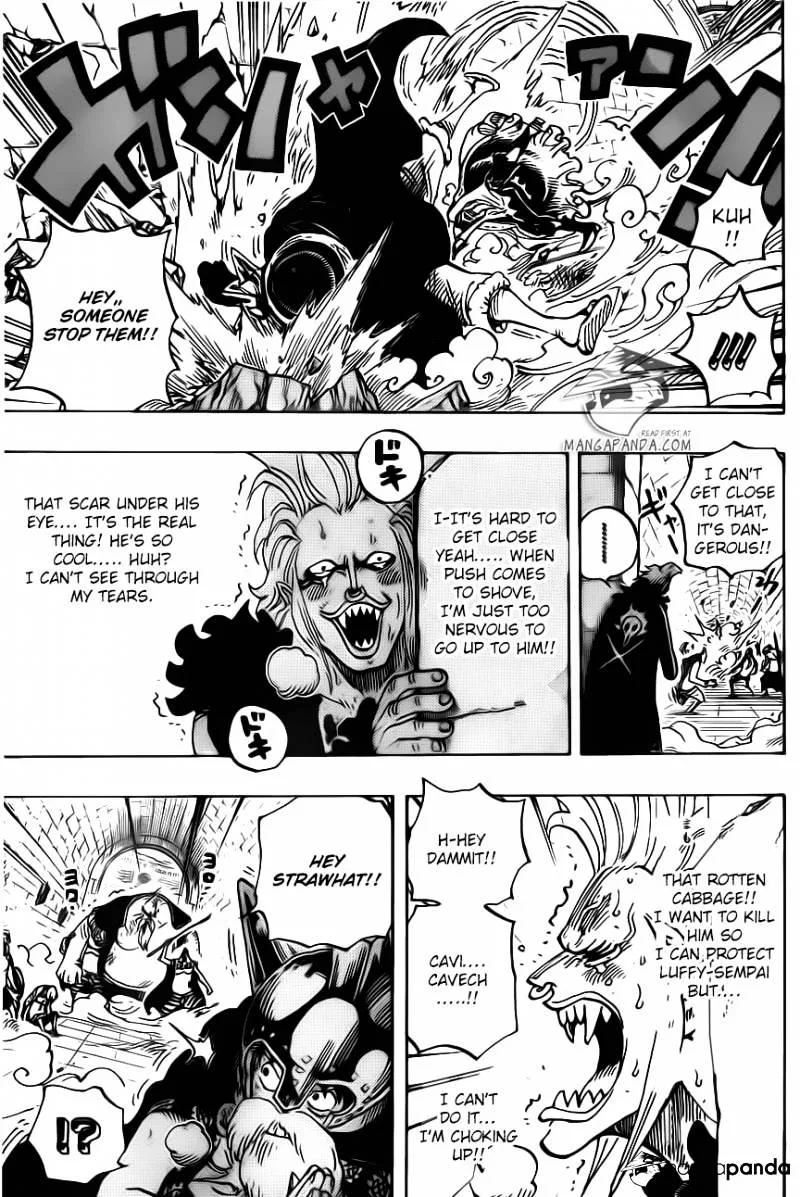 One Piece Chapter 720 page 9