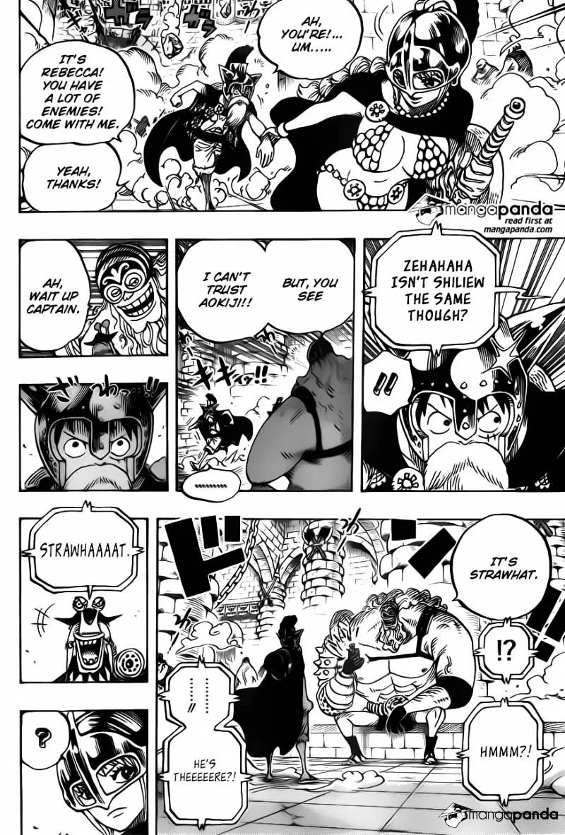 One Piece Chapter 720 page 12