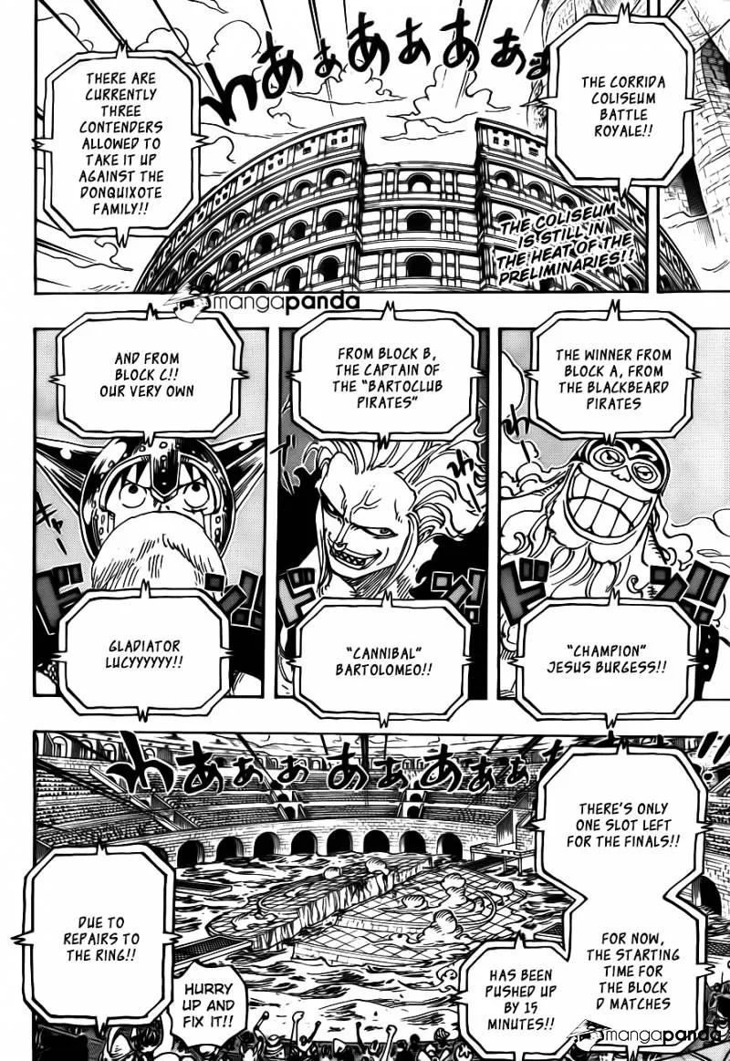 One Piece Chapter 720 page 4