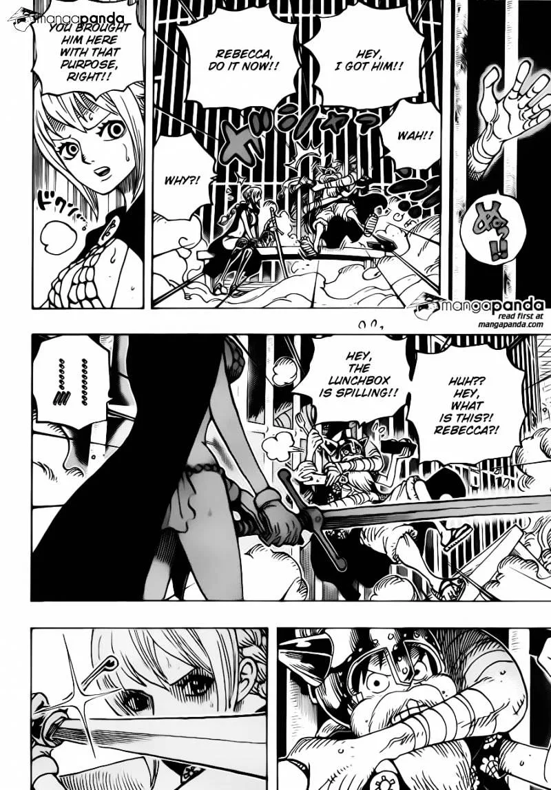 One Piece Chapter 720 page 16