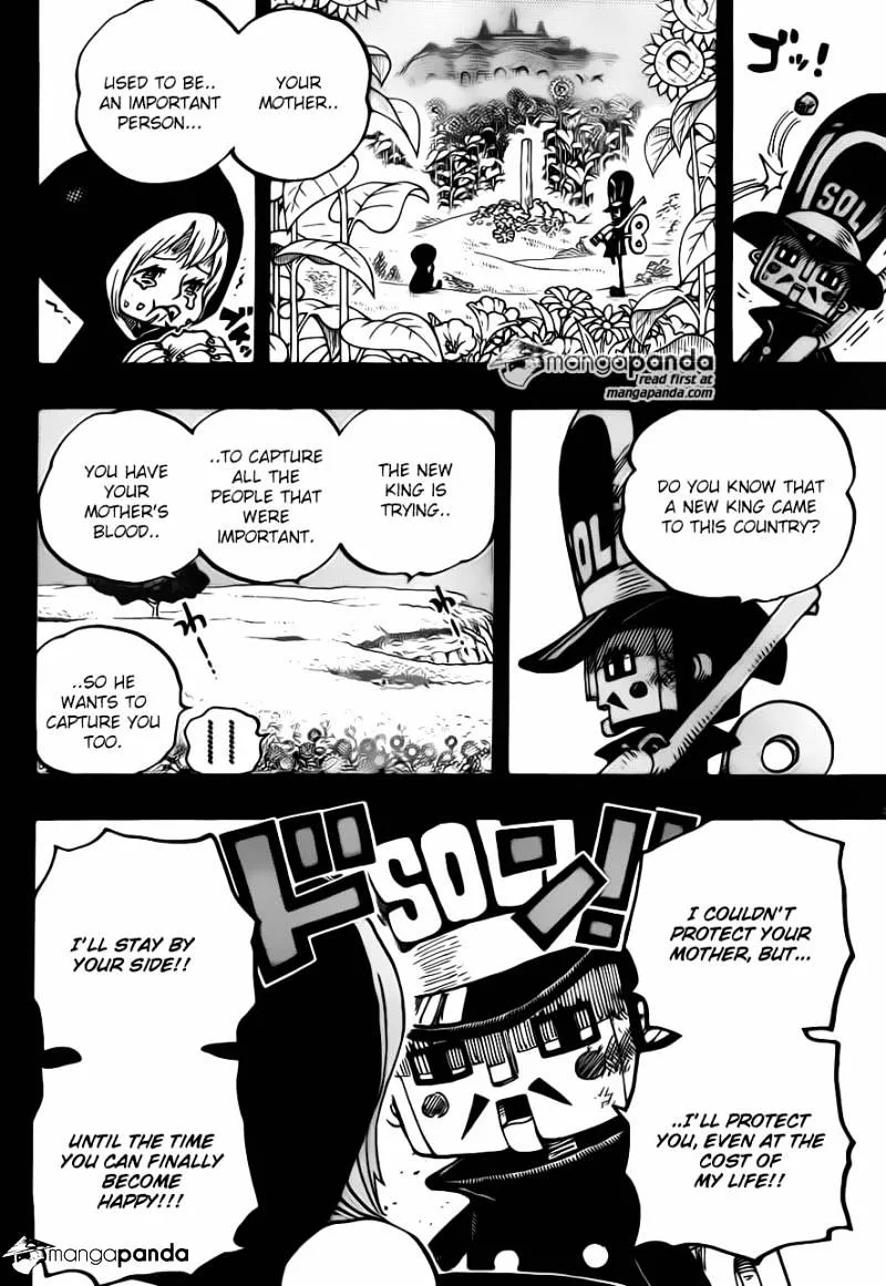 One Piece Chapter 721 page 12