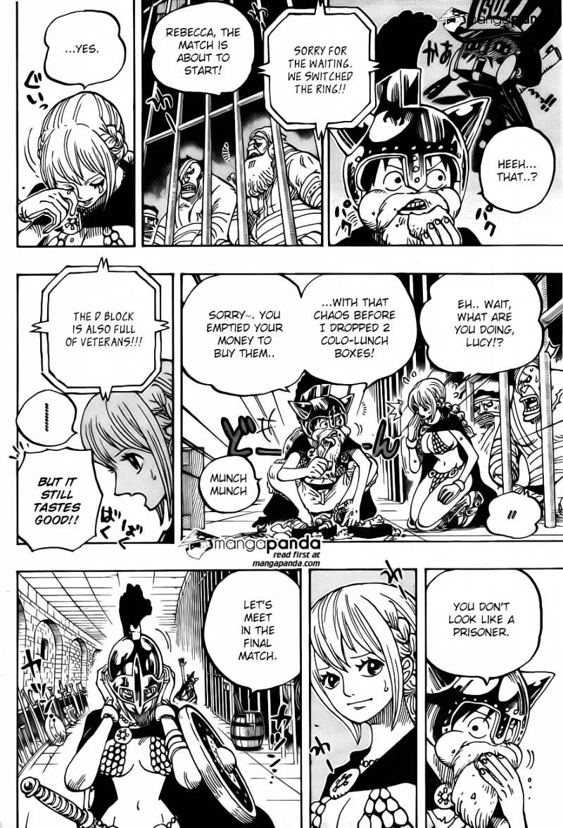 One Piece Chapter 721 page 6