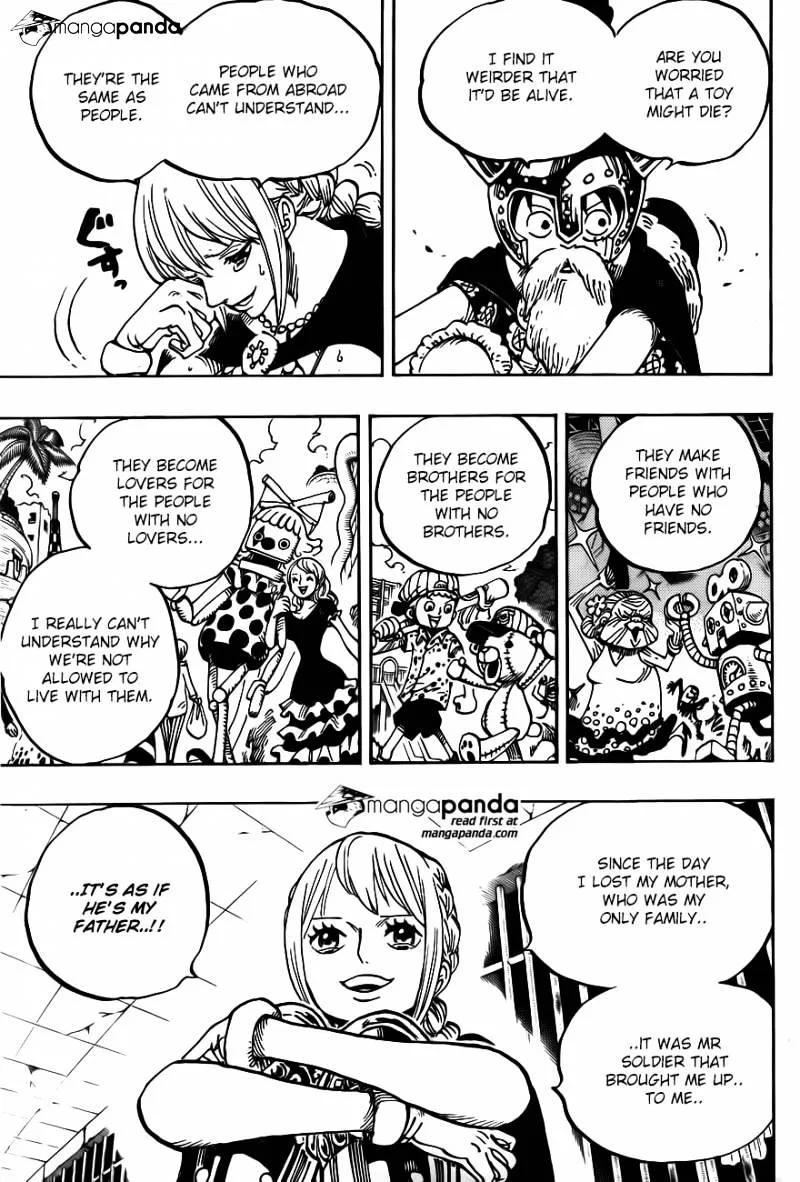 One Piece Chapter 721 page 5
