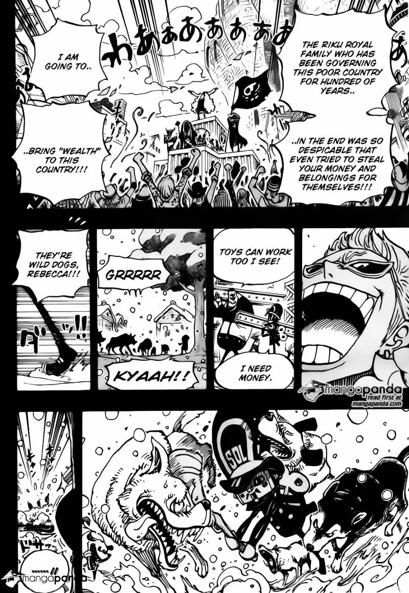 One Piece Chapter 721 page 14