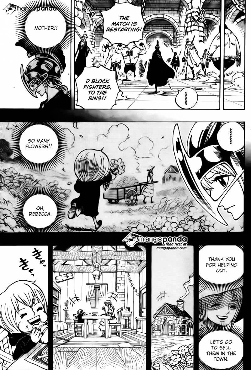One Piece Chapter 721 page 7