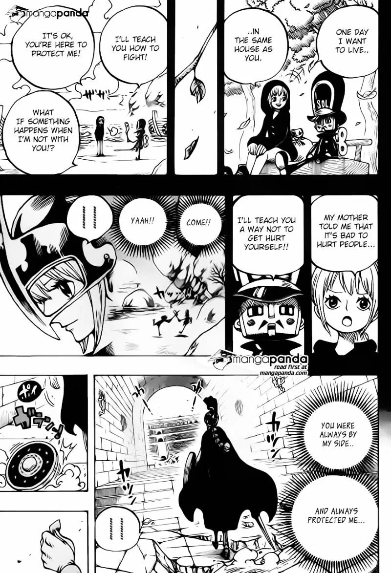 One Piece Chapter 721 page 19