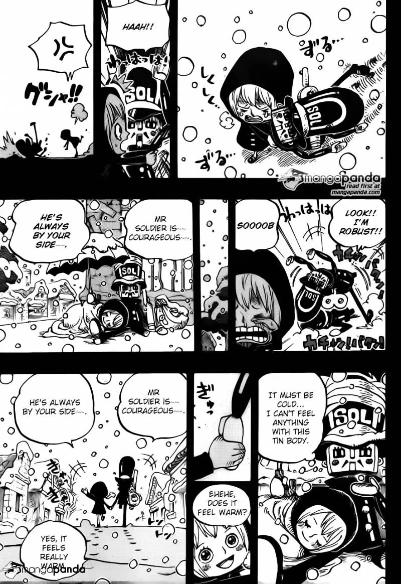 One Piece Chapter 721 page 15