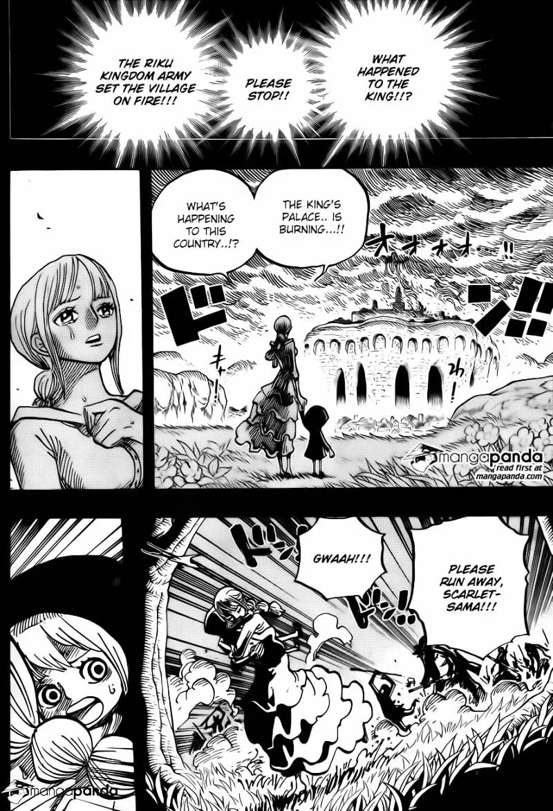 One Piece Chapter 721 page 8