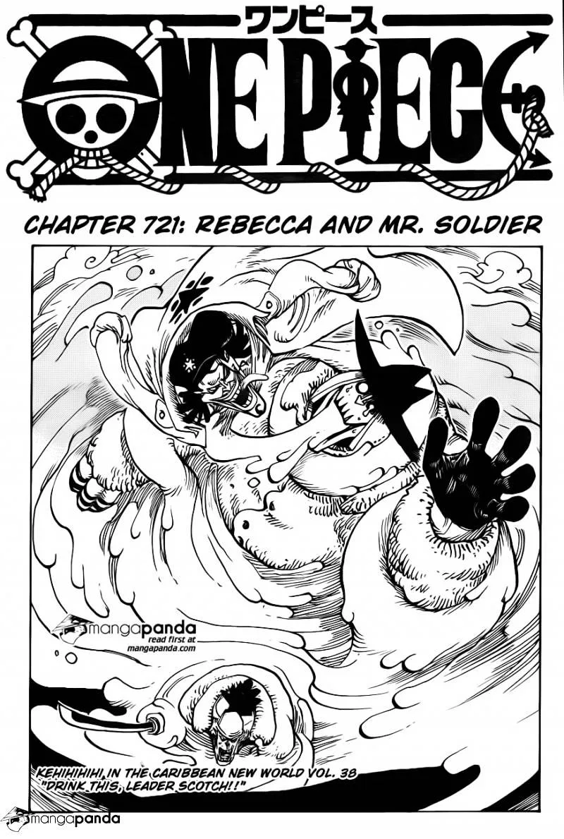 One Piece Chapter 721 page 3