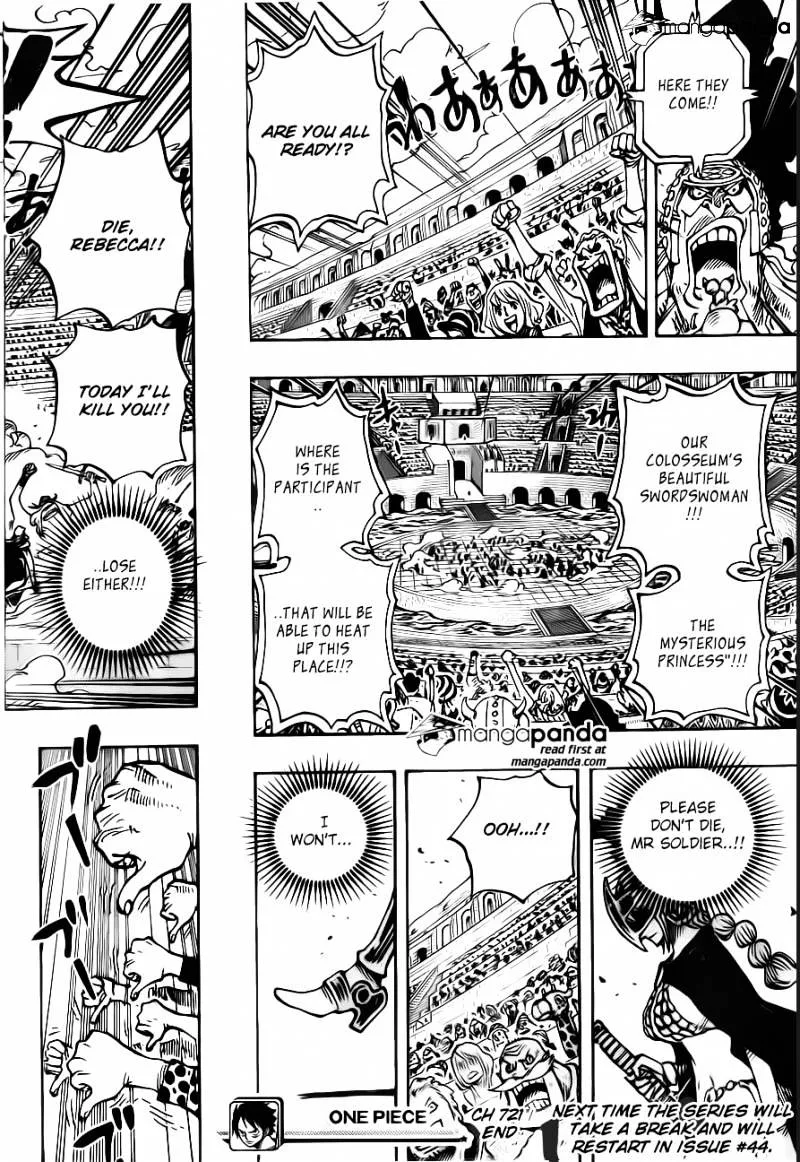 One Piece Chapter 721 page 20