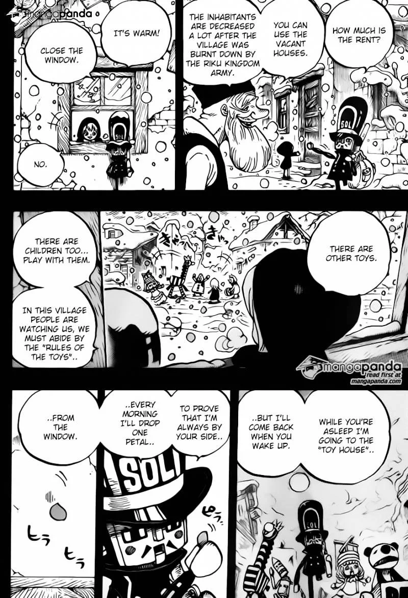 One Piece Chapter 721 page 16
