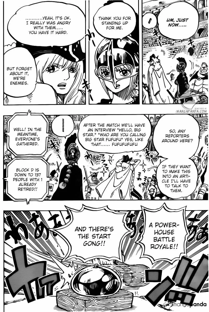 One Piece Chapter 722 page 10