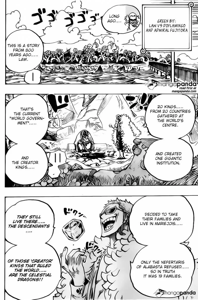 One Piece Chapter 722 page 19