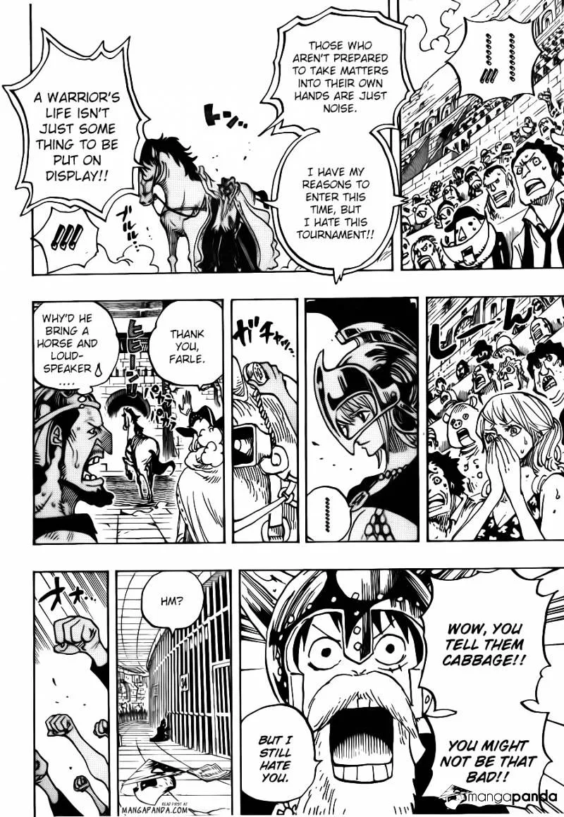 One Piece Chapter 722 page 8