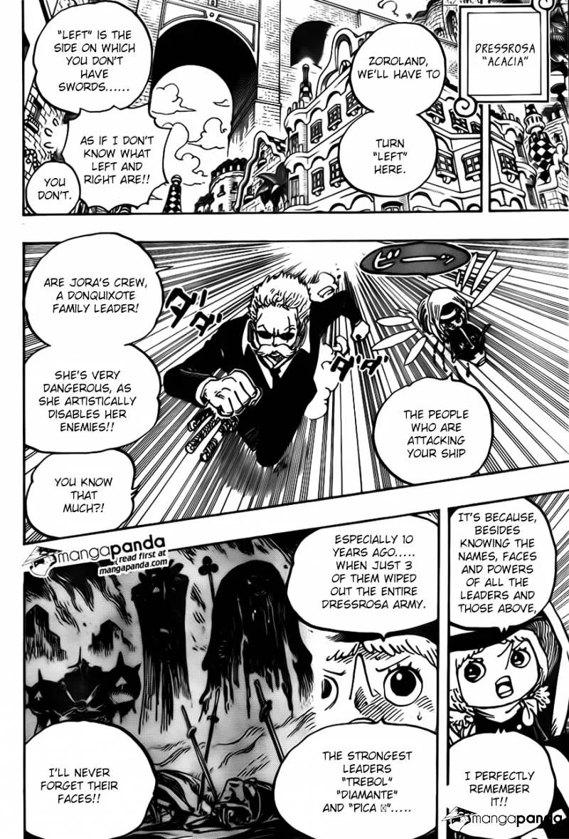 One Piece Chapter 722 page 13