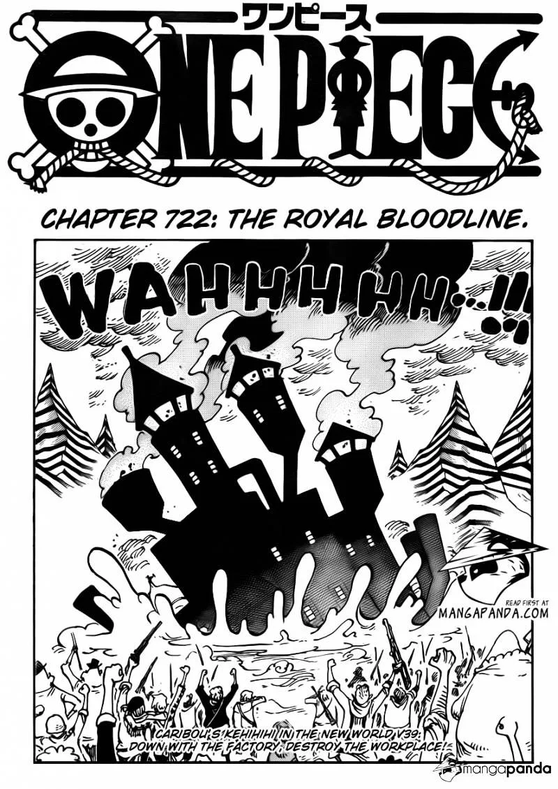 One Piece Chapter 722 page 3