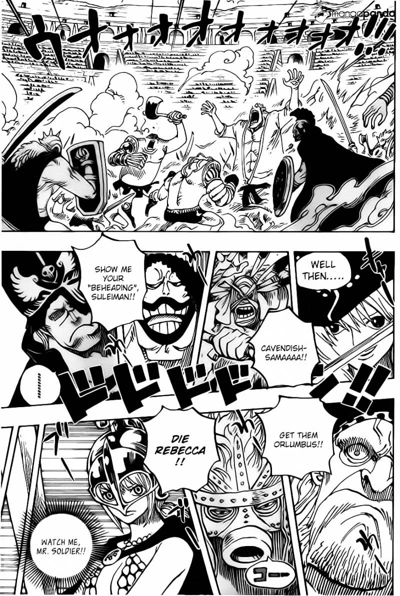 One Piece Chapter 722 page 11