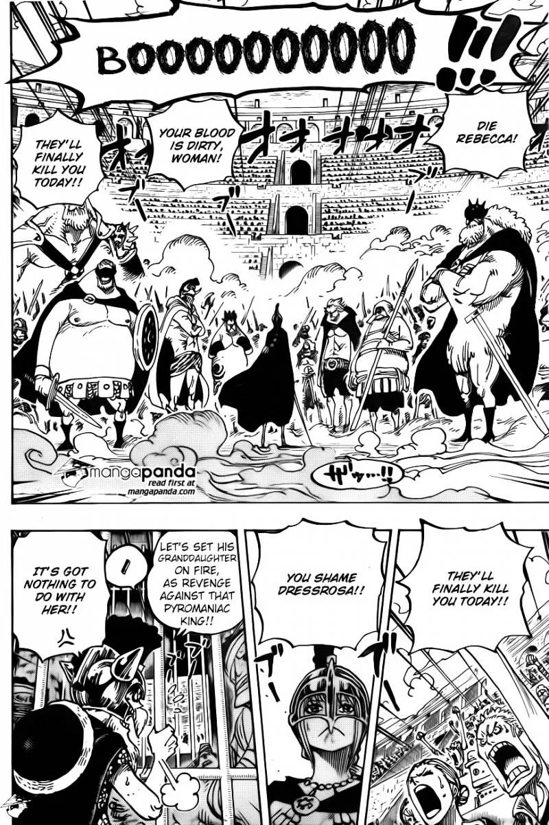 One Piece Chapter 722 page 4