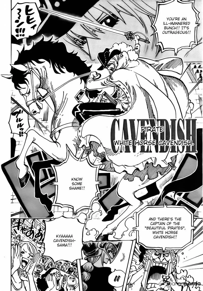 One Piece Chapter 722 page 6