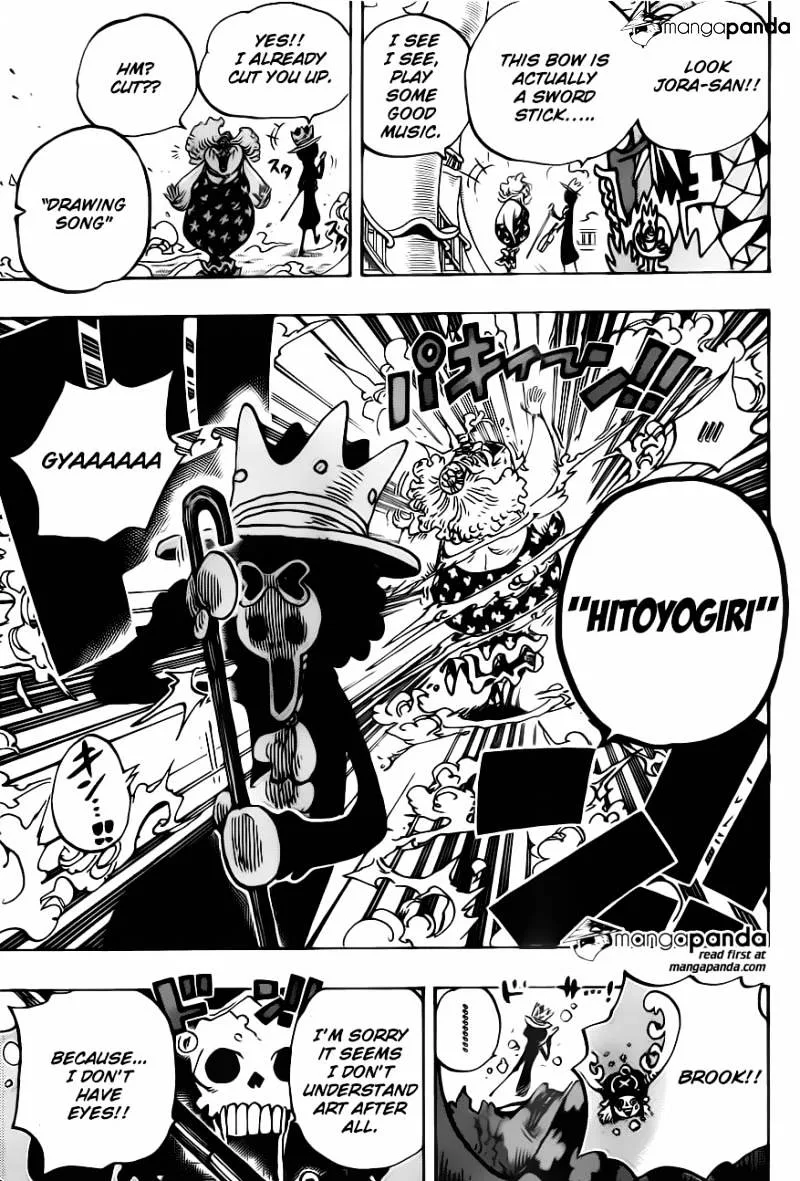 One Piece Chapter 722 page 18