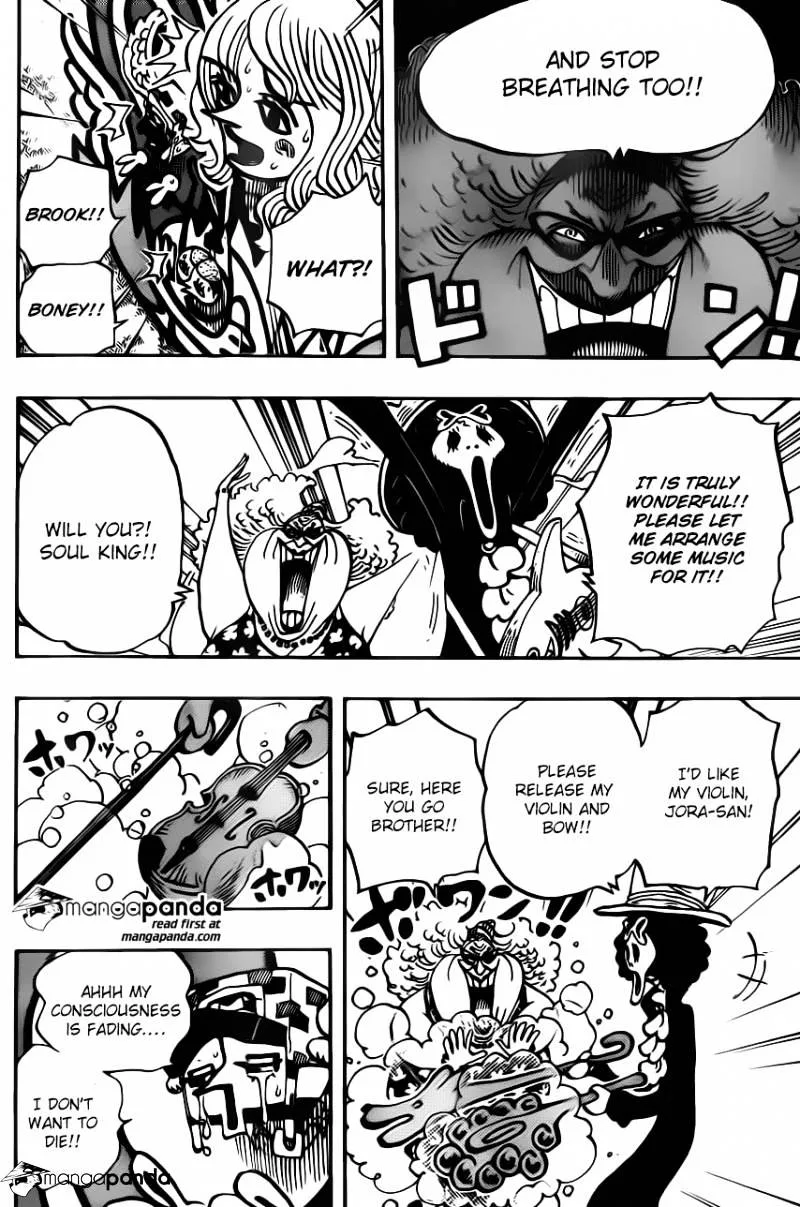 One Piece Chapter 722 page 17