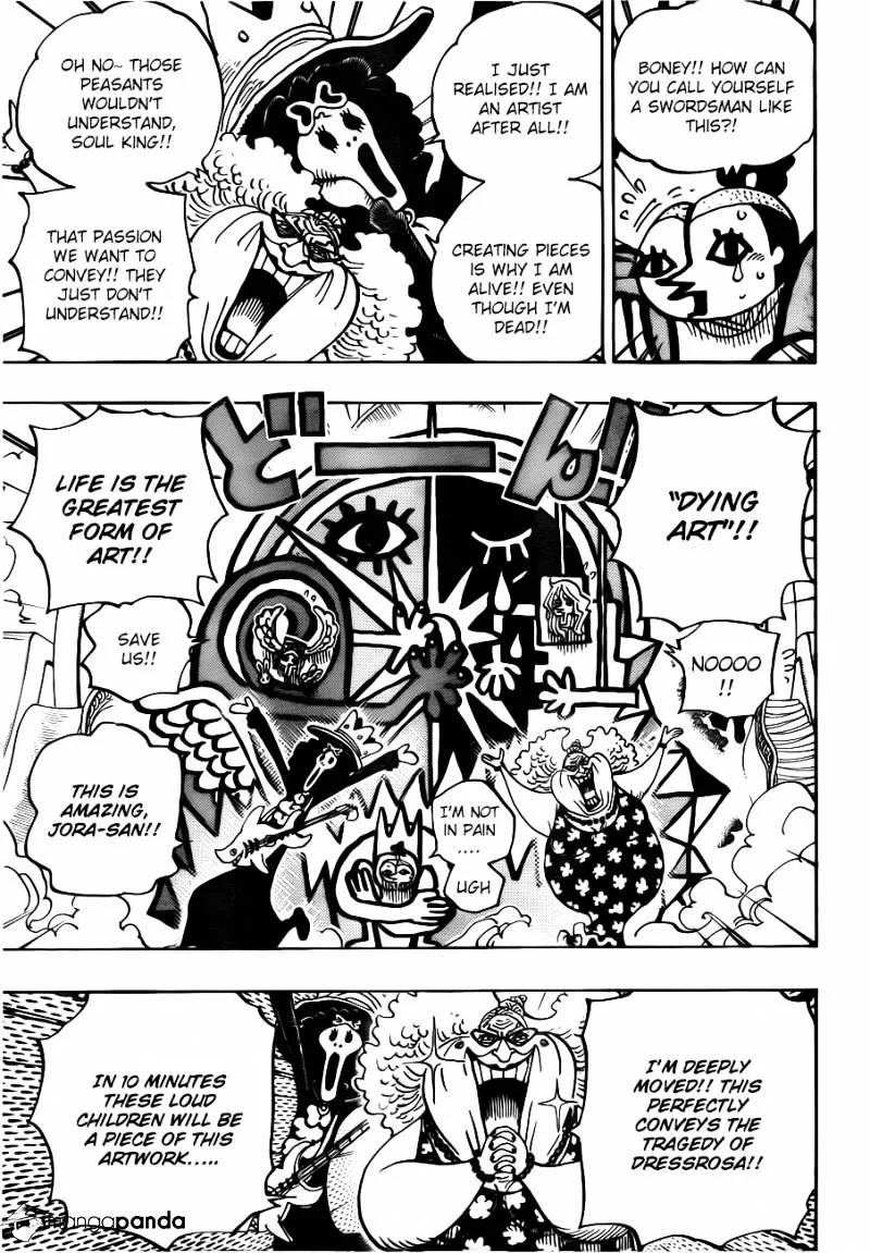 One Piece Chapter 722 page 16