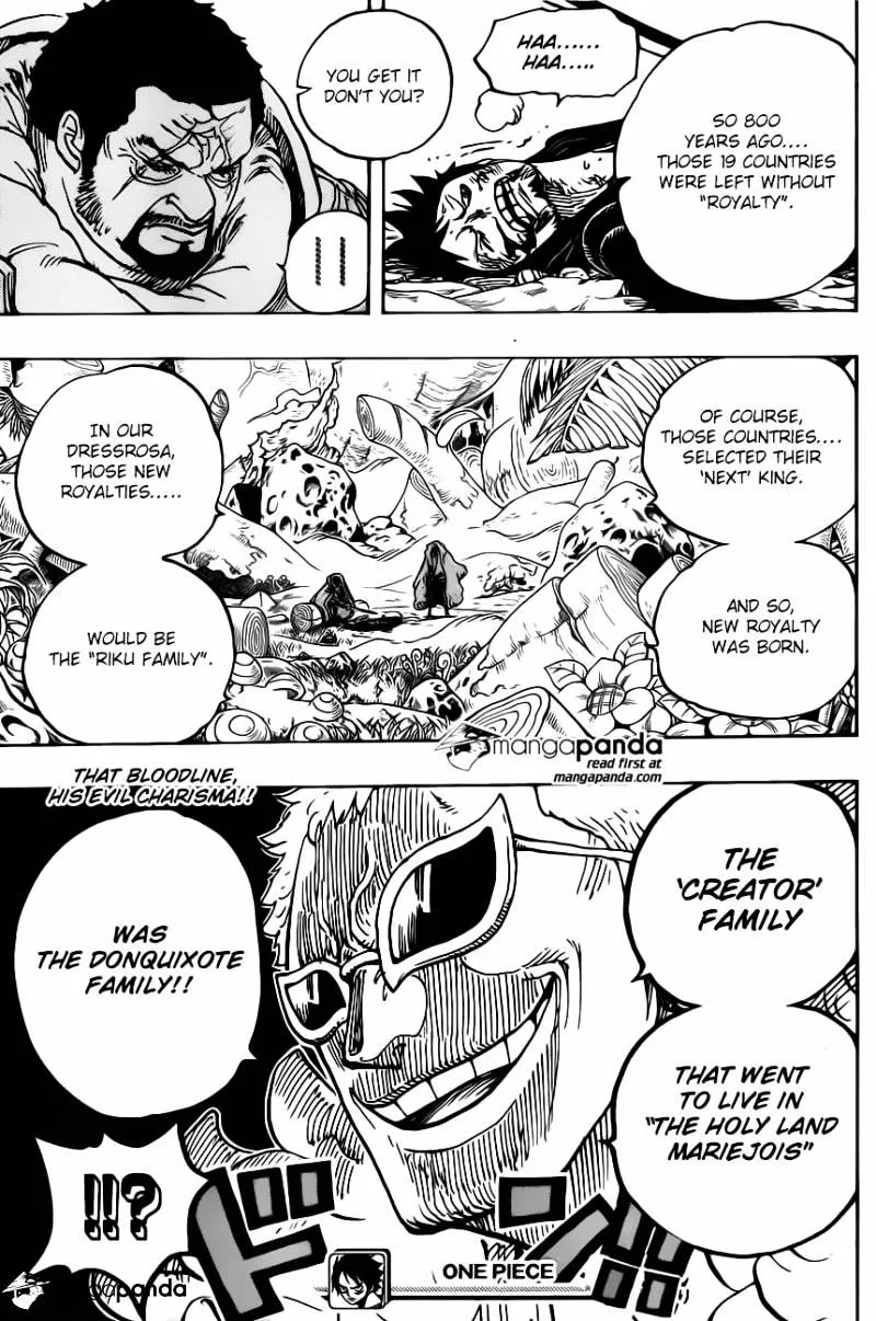 One Piece Chapter 722 page 20