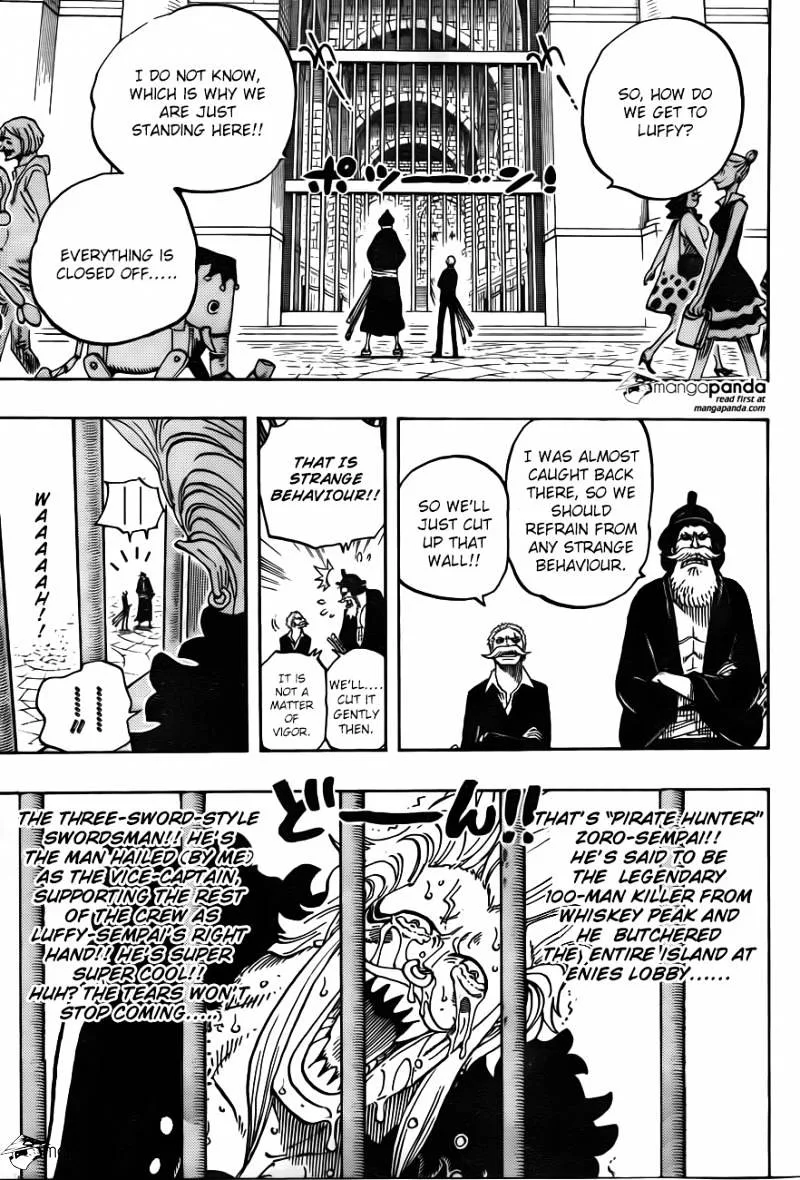 One Piece Chapter 723 page 5