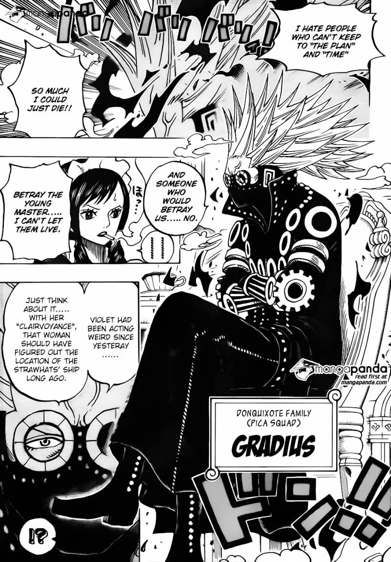 One Piece Chapter 723 page 7