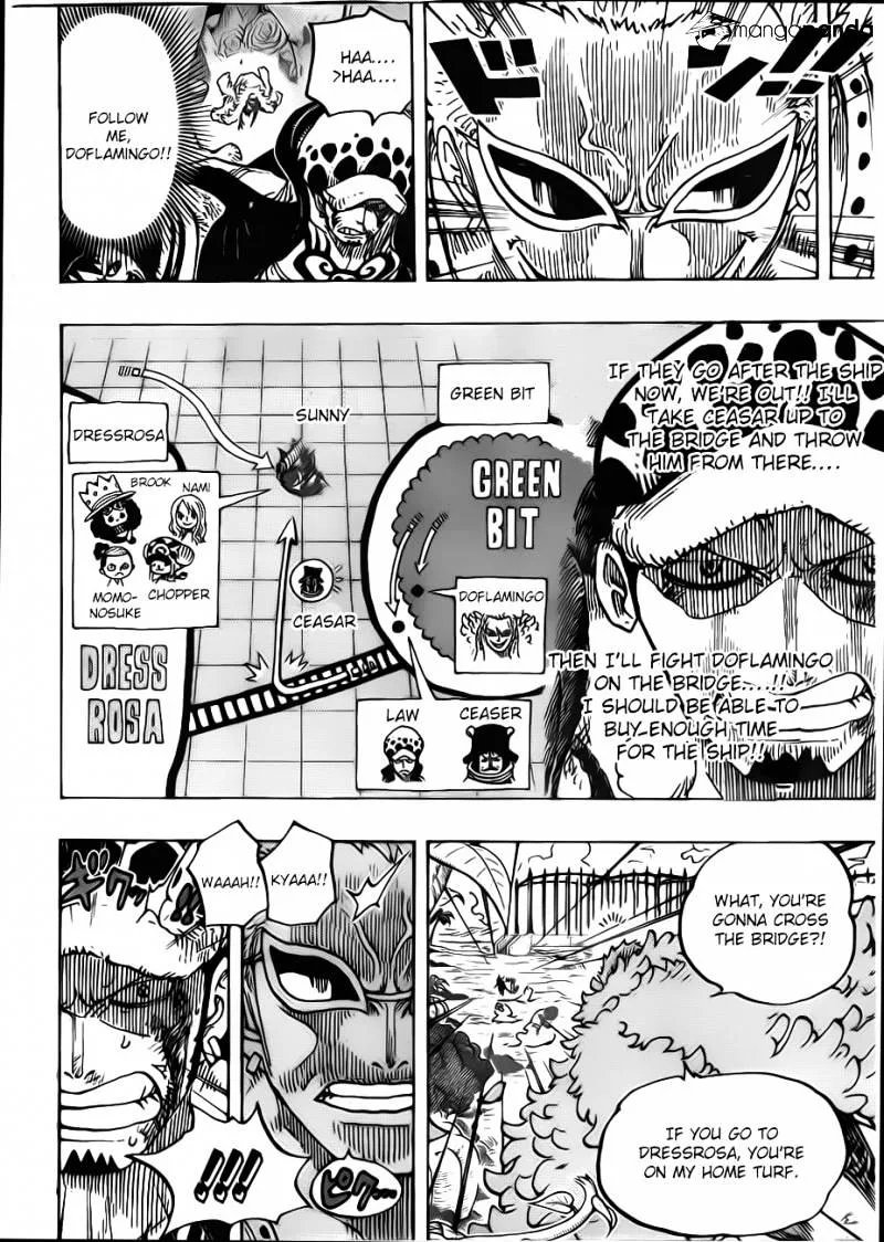 One Piece Chapter 723 page 18