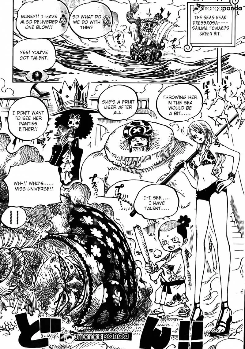 One Piece Chapter 723 page 10