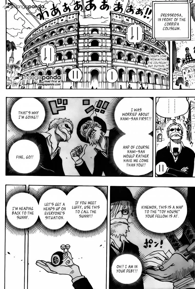 One Piece Chapter 723 page 4
