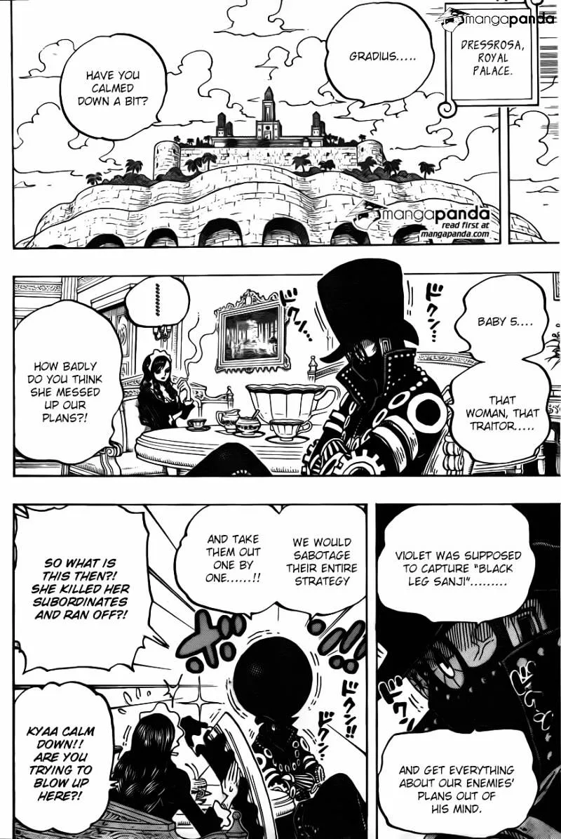 One Piece Chapter 723 page 6