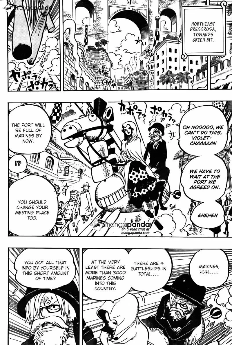 One Piece Chapter 723 page 8