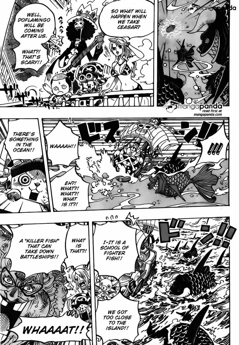 One Piece Chapter 723 page 17
