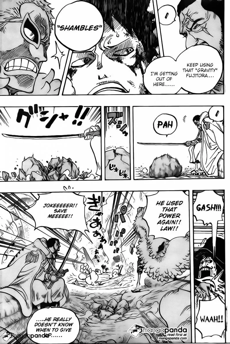 One Piece Chapter 723 page 15