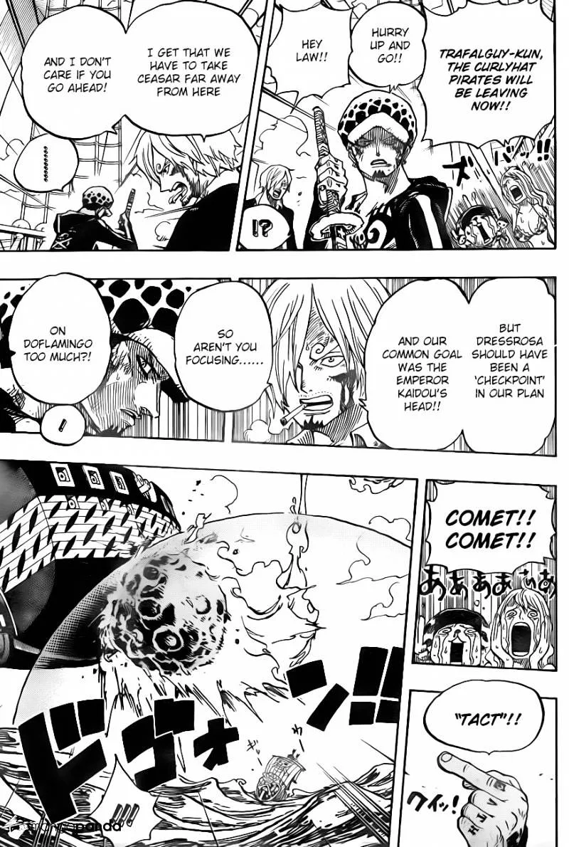 One Piece Chapter 724 page 15