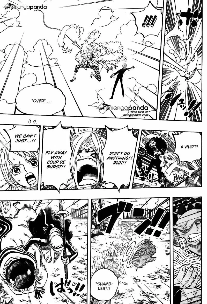 One Piece Chapter 724 page 7