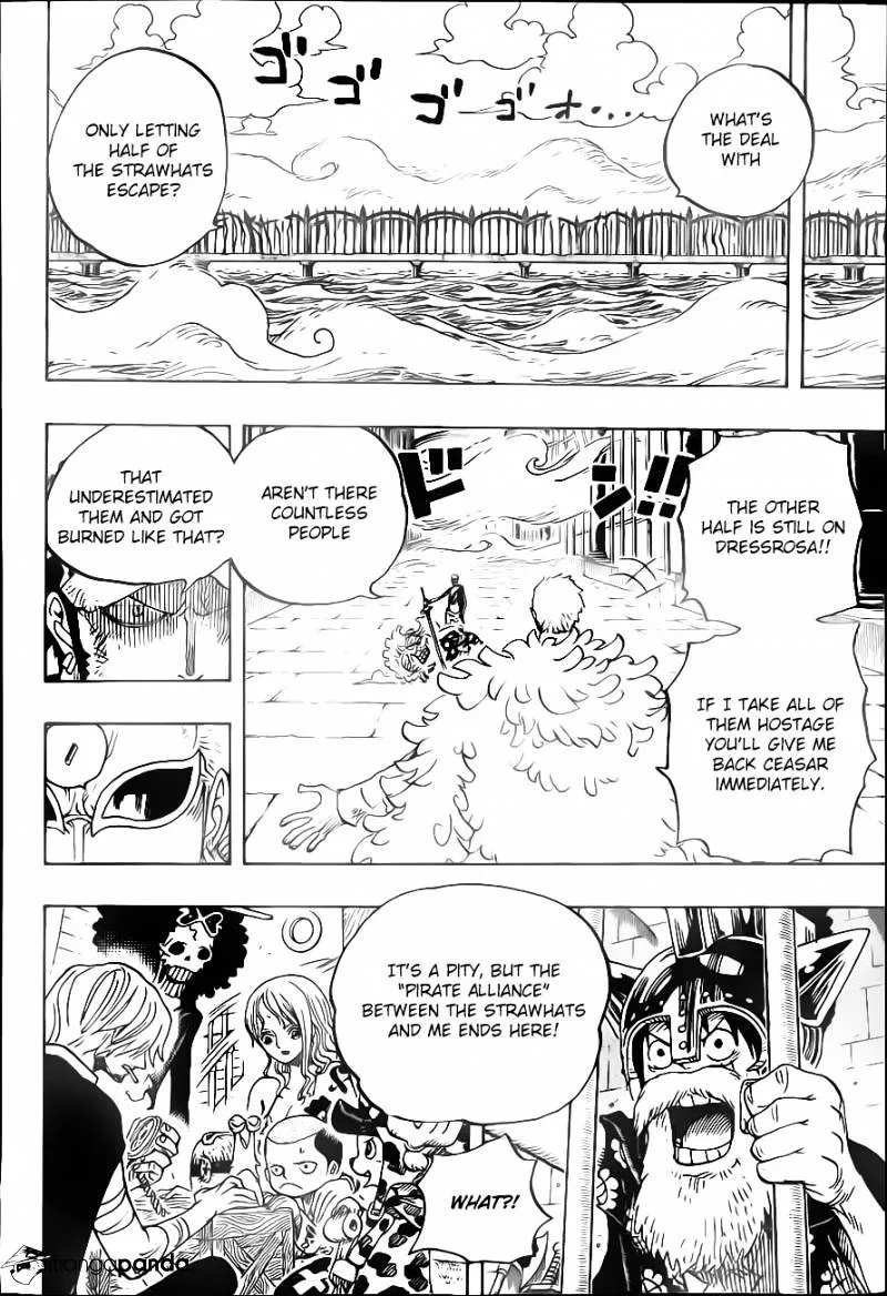 One Piece Chapter 724 page 18