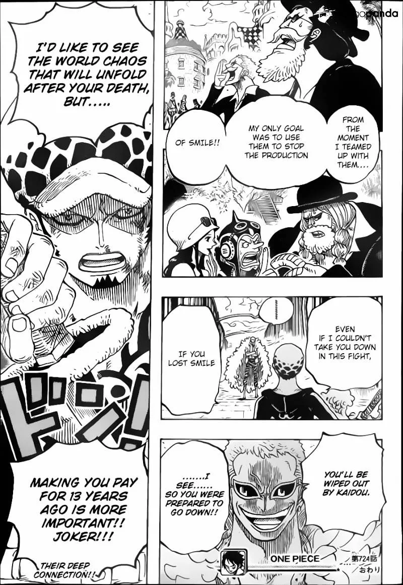 One Piece Chapter 724 page 19