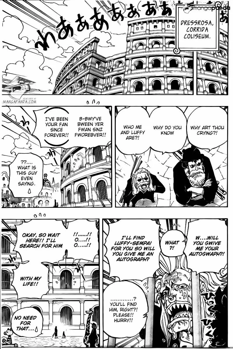 One Piece Chapter 725 page 11